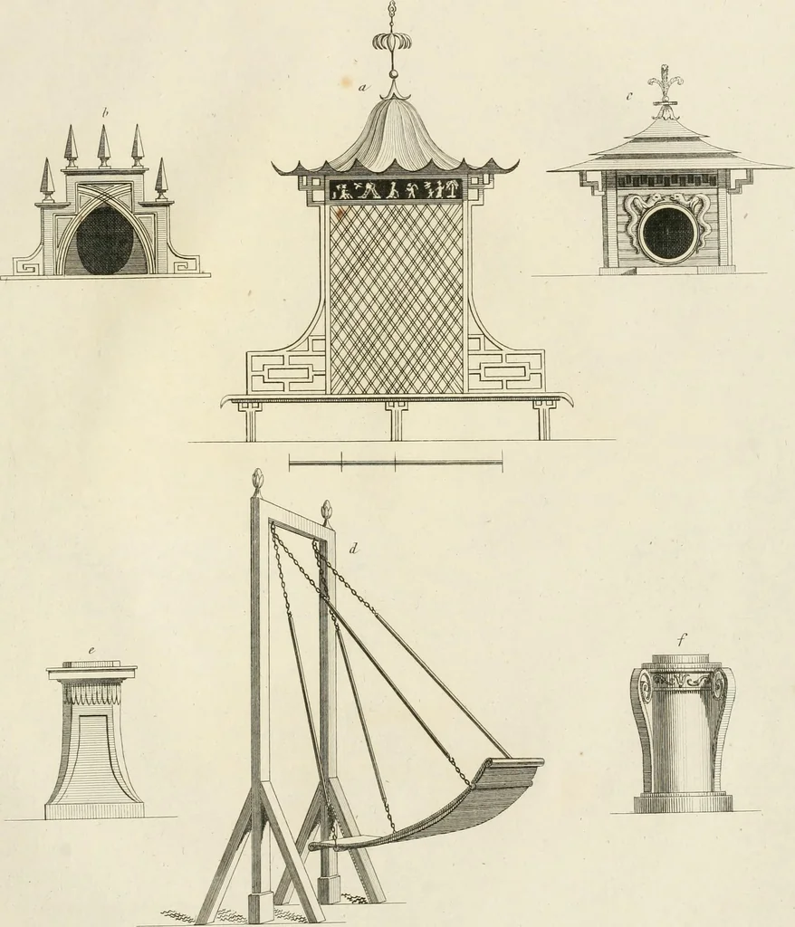 An illustration from Ideen-Magazin für Architecten, Künstler und Handwerker, 1832, leaf 160