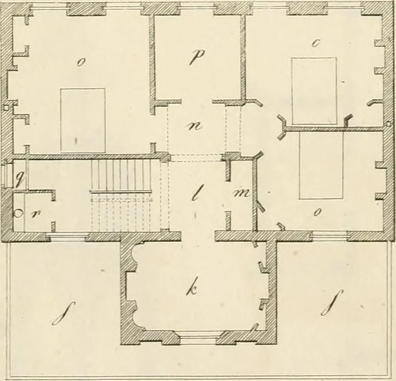 An illustration from Ideen-Magazin für Architecten, Künstler und Handwerker, 1832, leaf 174