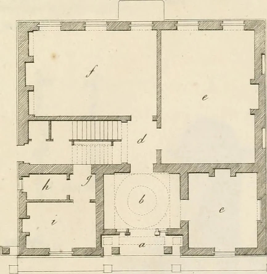 An illustration from Ideen-Magazin für Architecten, Künstler und Handwerker, 1832, leaf 174