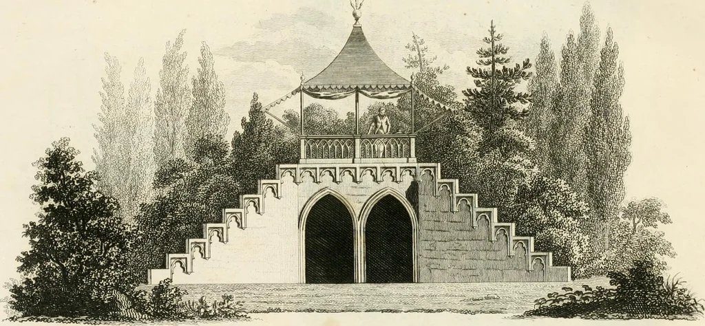 An illustration from Ideen-Magazin für Architecten, Künstler und Handwerker, 1832, leaf 188