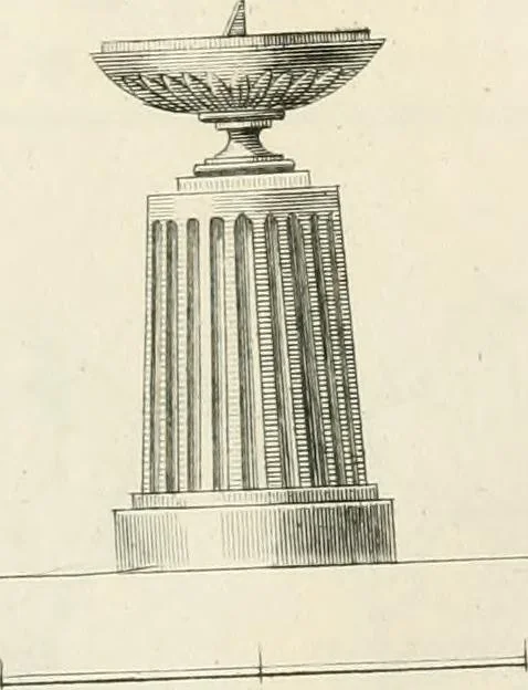 An illustration from Ideen-Magazin für Architecten, Künstler und Handwerker, 1832, leaf 190