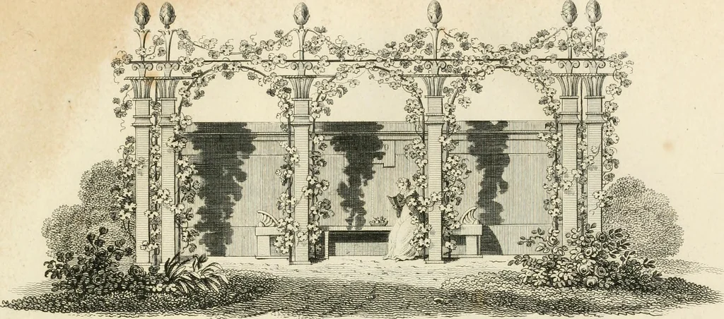 An illustration from Ideen-Magazin für Architecten, Künstler und Handwerker, 1832, leaf 24