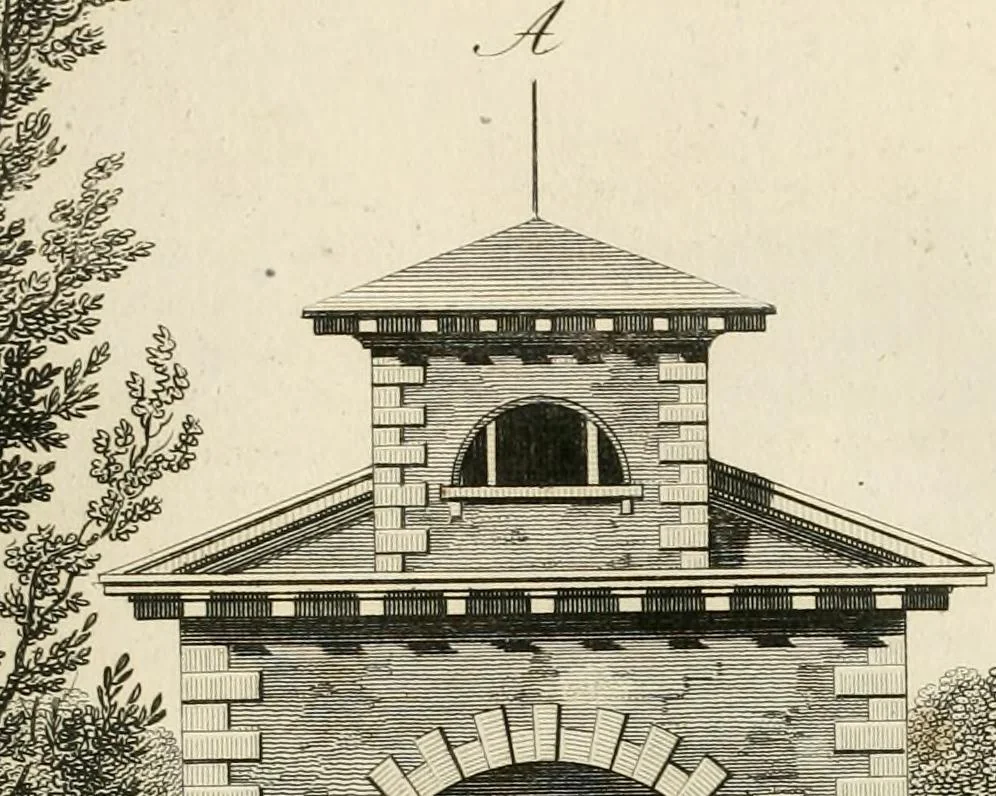 An illustration from Ideen-Magazin für Architecten, Künstler und Handwerker, 1832, leaf 38