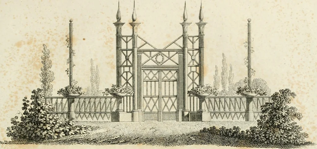An illustration from Ideen-Magazin für Architecten, Künstler und Handwerker, 1832, leaf 48