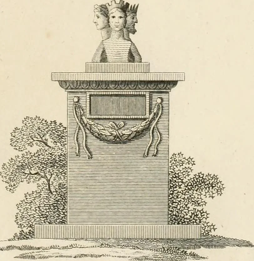 An illustration from Ideen-Magazin für Architecten, Künstler und Handwerker, 1832, leaf 58