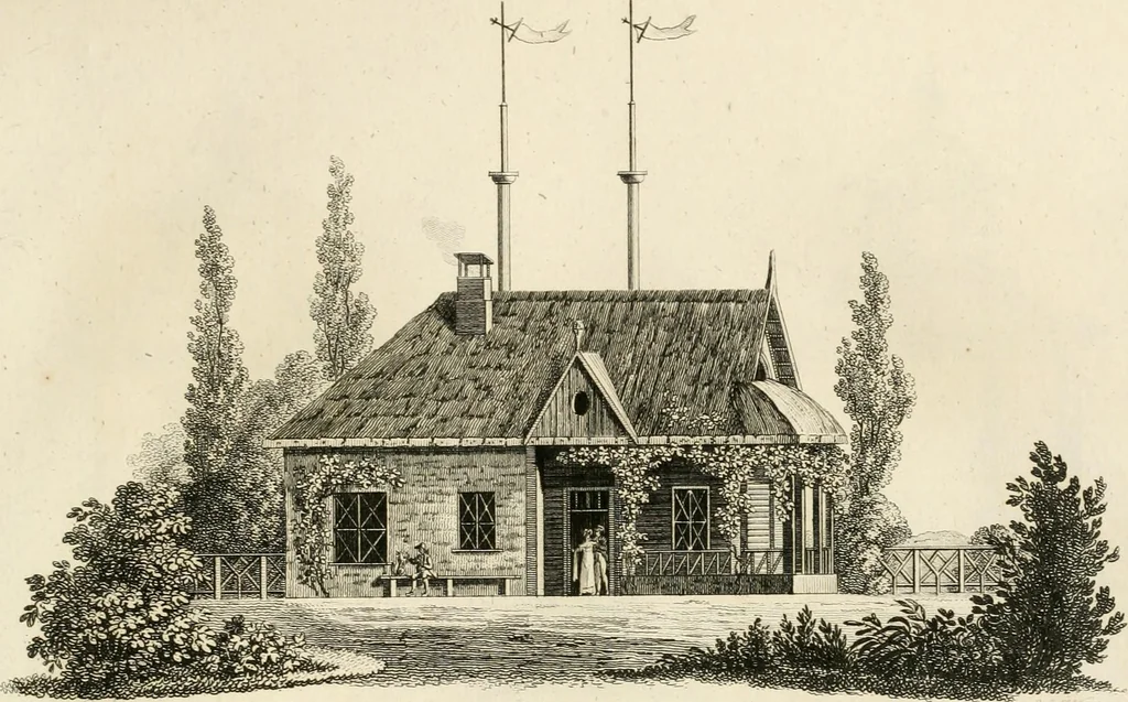 An illustration from Ideen-Magazin für Architecten, Künstler und Handwerker, 1832, leaf 78