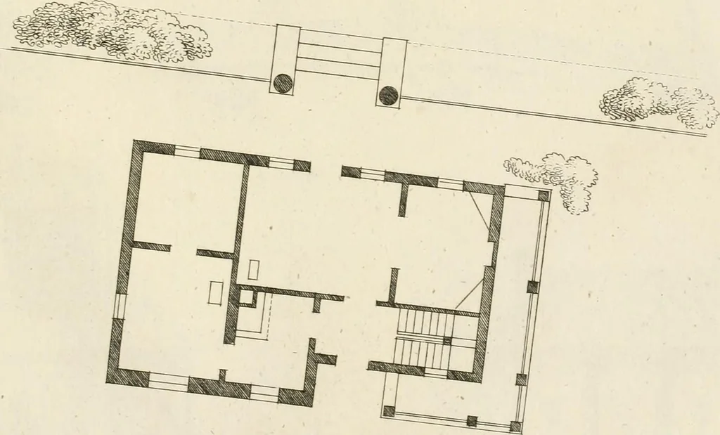 An illustration from Ideen-Magazin für Architecten, Künstler und Handwerker, 1832, leaf 78
