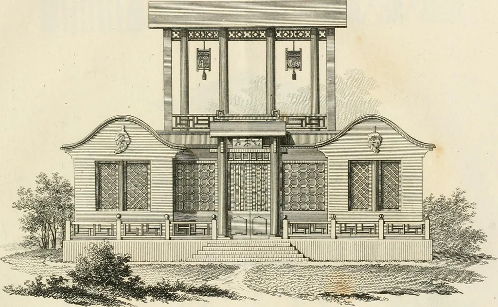 An illustration from Ideen-Magazin für Architecten, Künstler und Handwerker, 1832, leaf 8