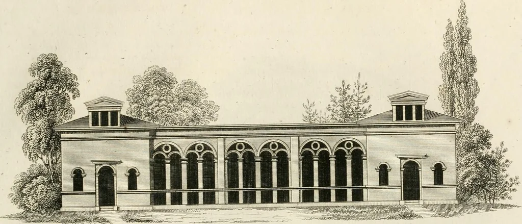 An illustration from Ideen-Magazin für Architecten, Künstler und Handwerker, 1832, leaf 86