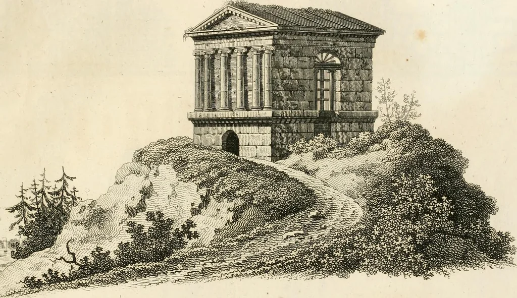 An illustration from Ideen-Magazin für Architecten, Künstler und Handwerker, 1832, leaf 88
