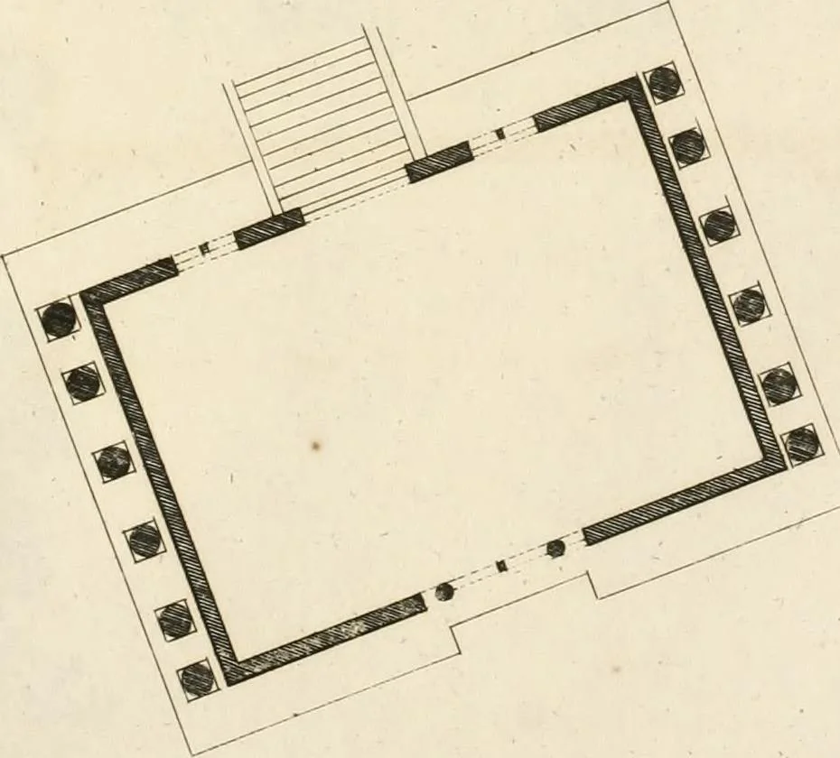 An illustration from Ideen-Magazin für Architecten, Künstler und Handwerker, 1832, leaf 88