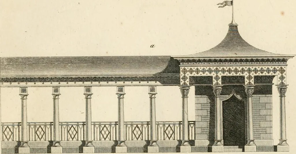 An illustration from Ideen-Magazin für Architecten, Künstler und Handwerker, 1832, leaf 94
