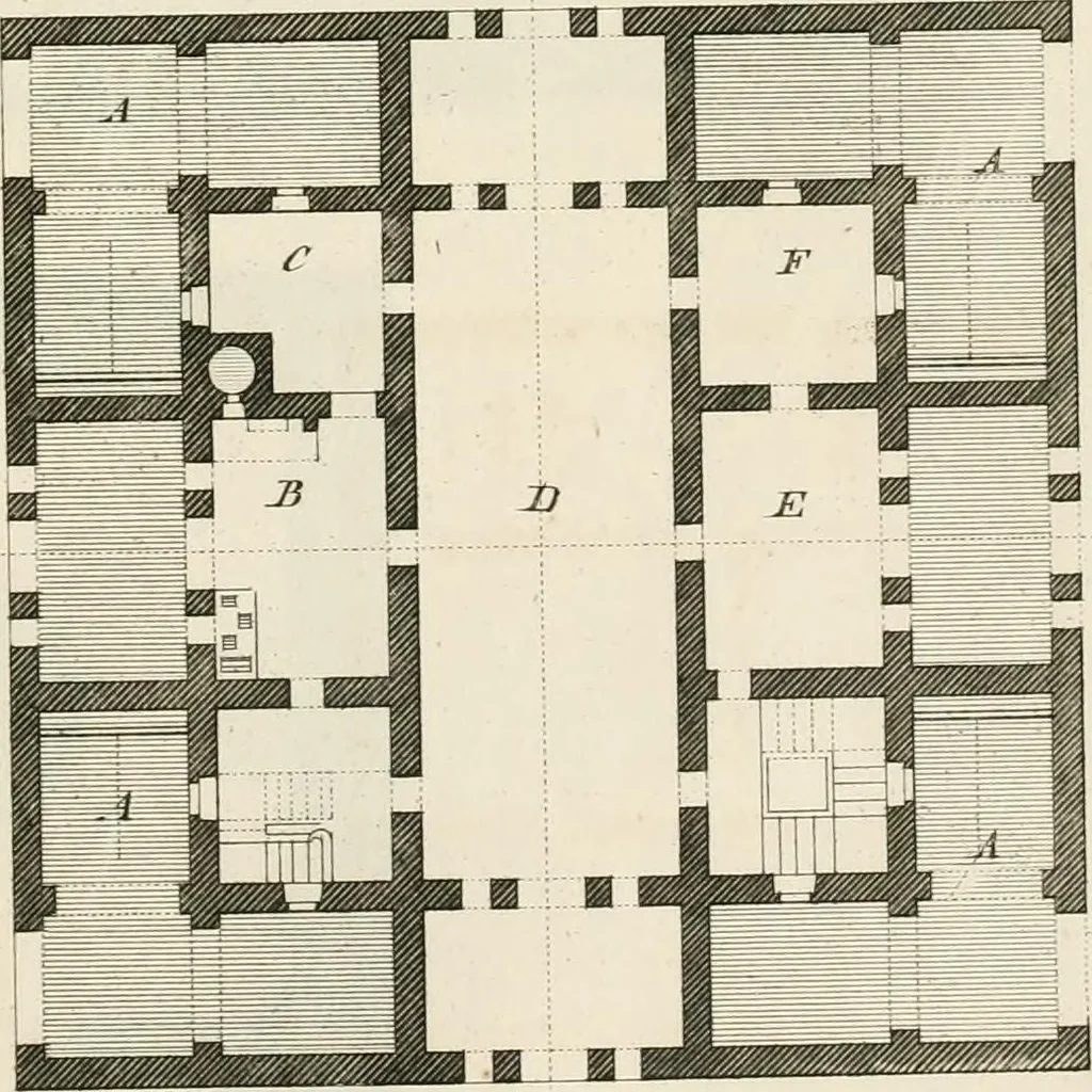 An illustration from Ideen-Magazin für Architecten, Künstler und Handwerker, 1832, leaf 102