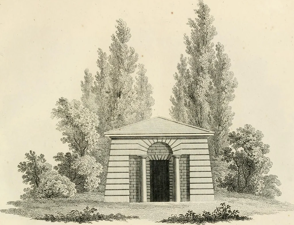 An illustration from Ideen-Magazin für Architecten, Künstler und Handwerker, 1832, leaf 104