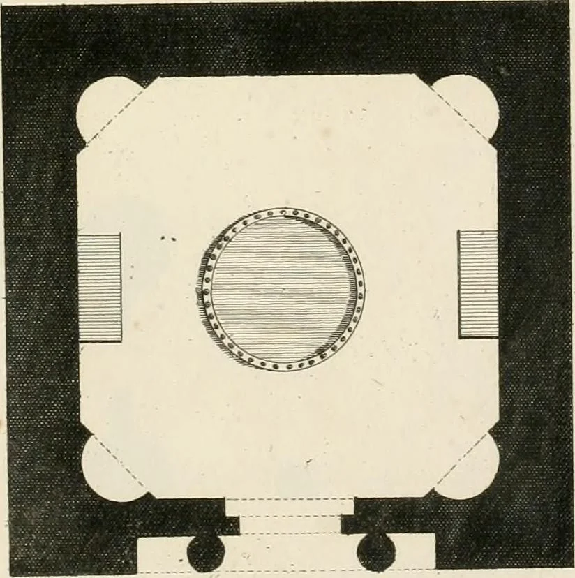 An illustration from Ideen-Magazin für Architecten, Künstler und Handwerker, 1832, leaf 104