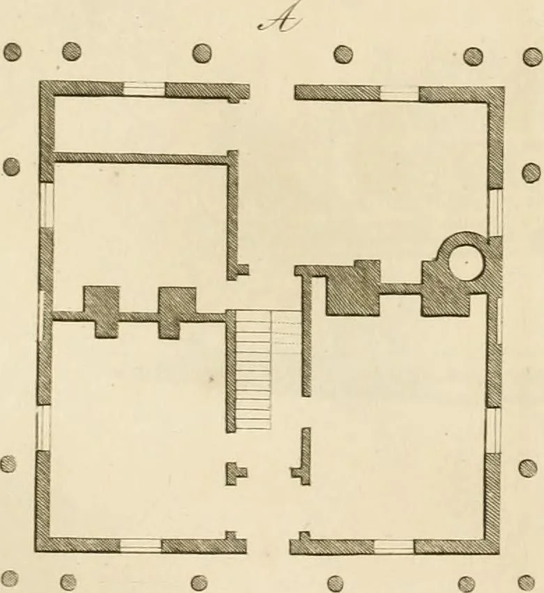An illustration from Ideen-Magazin für Architecten, Künstler und Handwerker, 1832, leaf 118