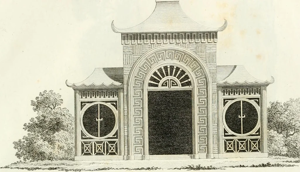 An illustration from Ideen-Magazin für Architecten, Künstler und Handwerker, 1832, leaf 134