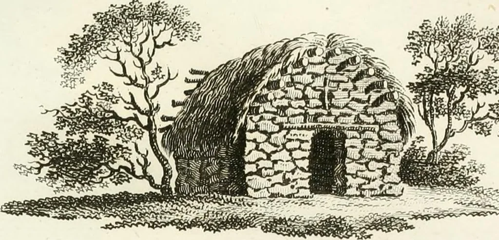 An illustration from Ideen-Magazin für Architecten, Künstler und Handwerker, 1832, leaf 136