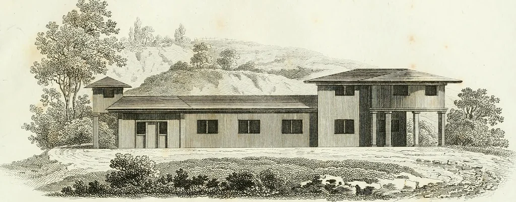 An illustration from Ideen-Magazin für Architecten, Künstler und Handwerker, 1832, leaf 142