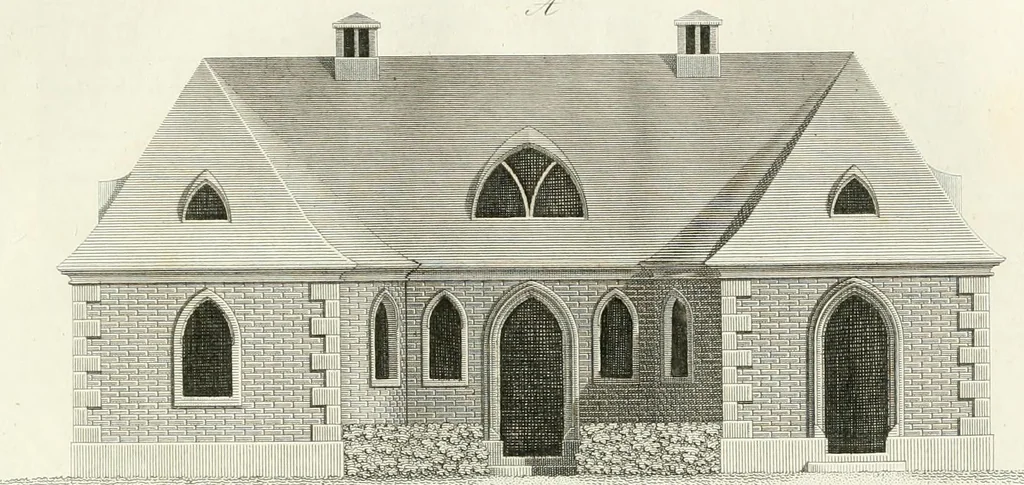 An illustration from Ideen-Magazin für Architecten, Künstler und Handwerker, 1832, leaf 154