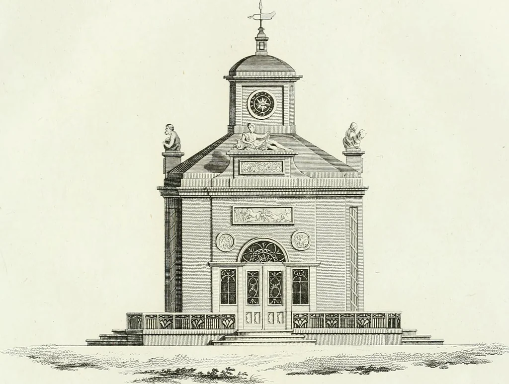 An illustration from Ideen-Magazin für Architecten, Künstler und Handwerker, 1832, leaf 158