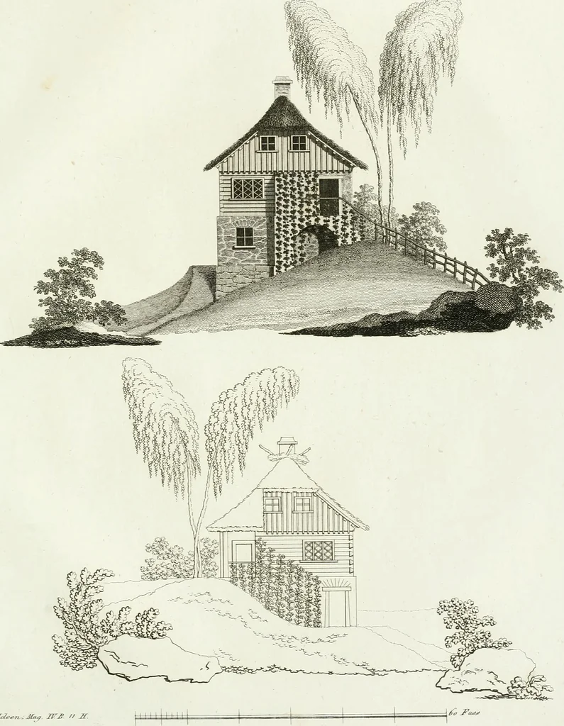 An illustration from Ideen-Magazin für Architecten, Künstler und Handwerker, 1832, leaf 174