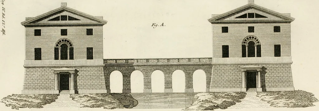 An illustration from Ideen-Magazin für Architecten, Künstler und Handwerker, 1832, leaf 180