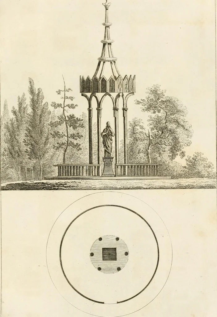 An illustration from Ideen-Magazin für Architecten, Künstler und Handwerker, 1832, leaf 182