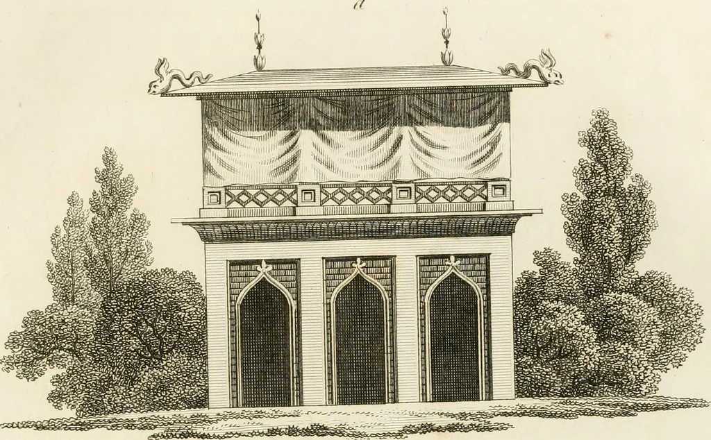 An illustration from Ideen-Magazin für Architecten, Künstler und Handwerker, 1832, leaf 184