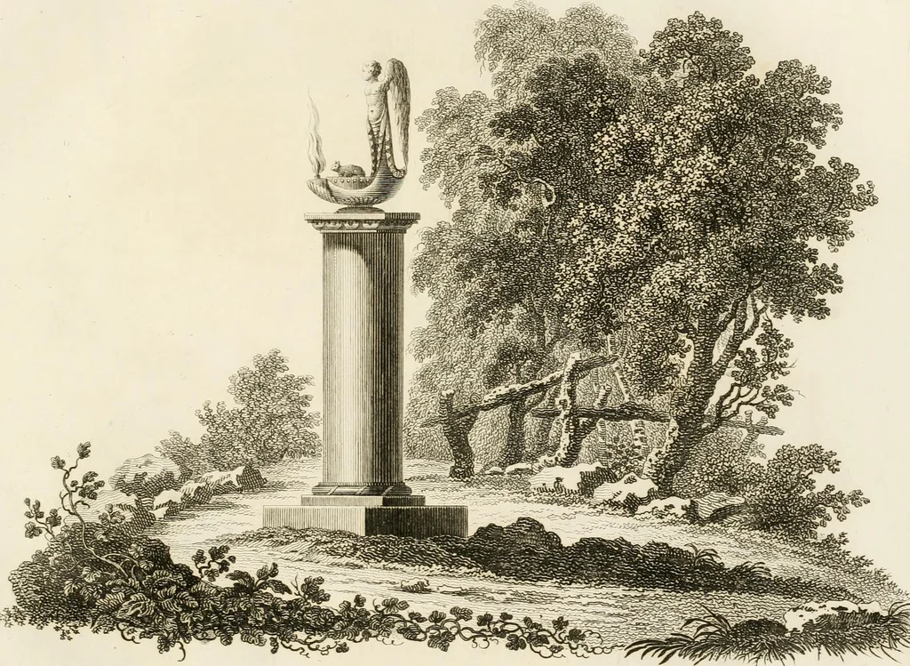 An illustration from Ideen-Magazin für Architecten, Künstler und Handwerker, 1832, leaf 186