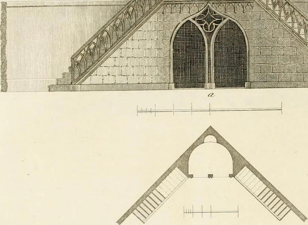 An illustration from Ideen-Magazin für Architecten, Künstler und Handwerker, 1832, leaf 188