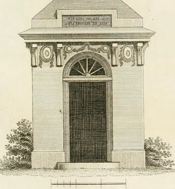 An illustration from Ideen-Magazin für Architecten, Künstler und Handwerker, 1832, leaf 188