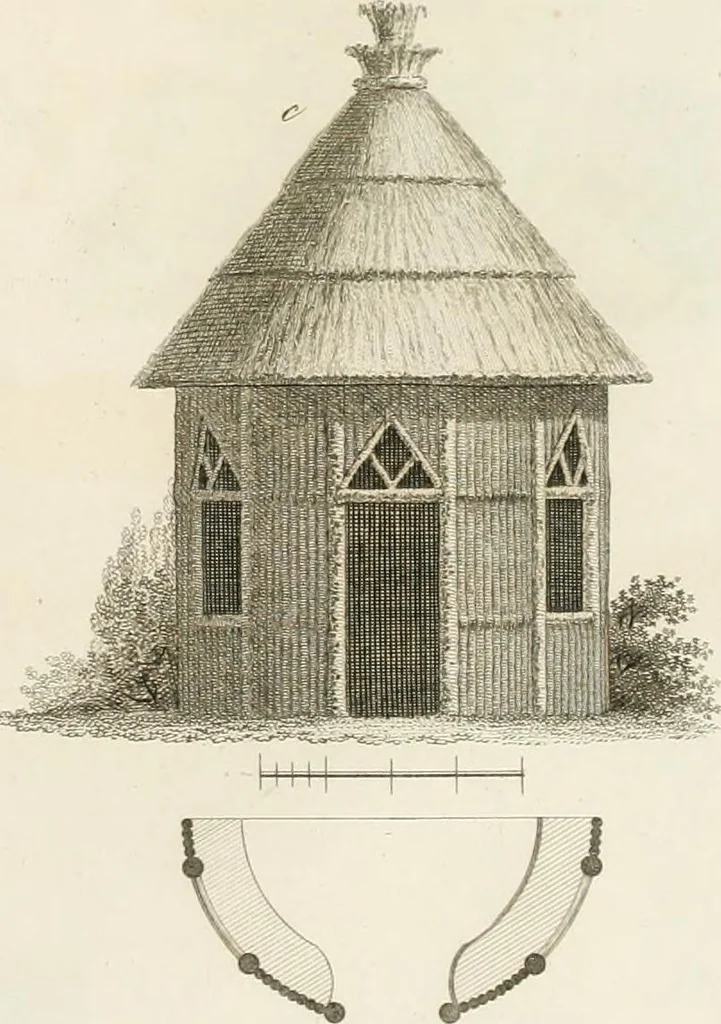 An illustration from Ideen-Magazin für Architecten, Künstler und Handwerker, 1832, leaf 188