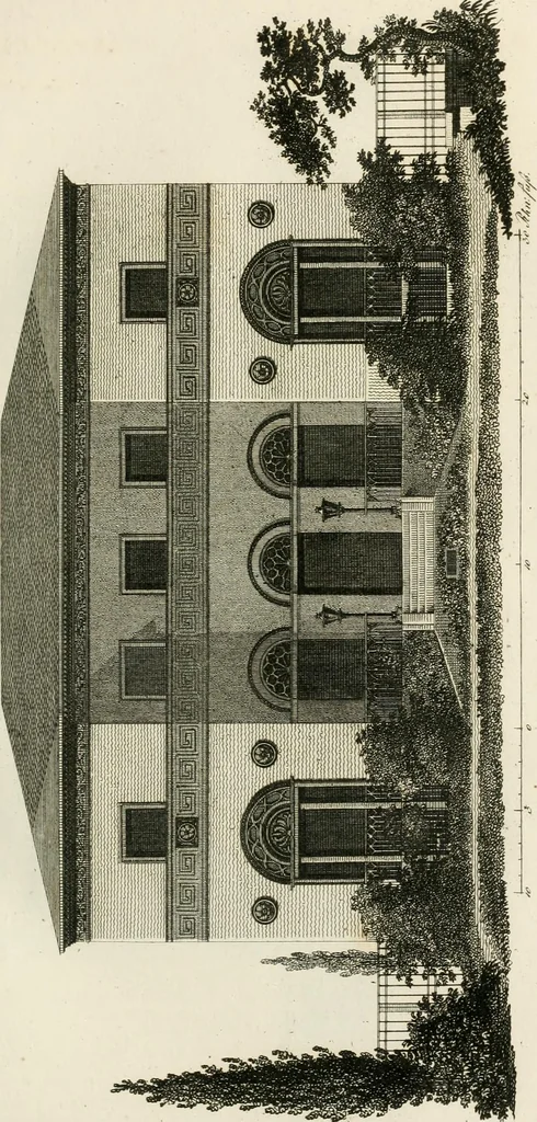 An illustration from Ideen-Magazin für Architecten, Künstler und Handwerker, 1832, leaf 22