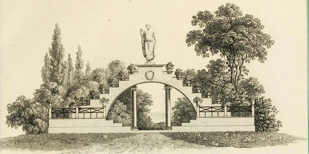 An illustration from Ideen-Magazin für Architecten, Künstler und Handwerker, 1832, leaf 28