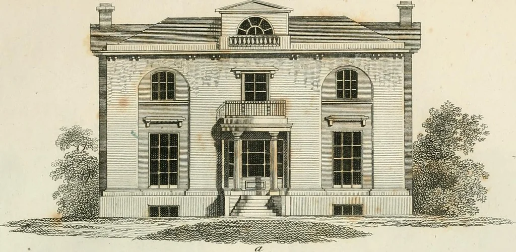 An illustration from Ideen-Magazin für Architecten, Künstler und Handwerker, 1832, leaf 36