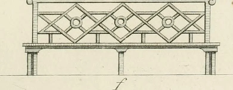 An illustration from Ideen-Magazin für Architecten, Künstler und Handwerker, 1832, leaf 36