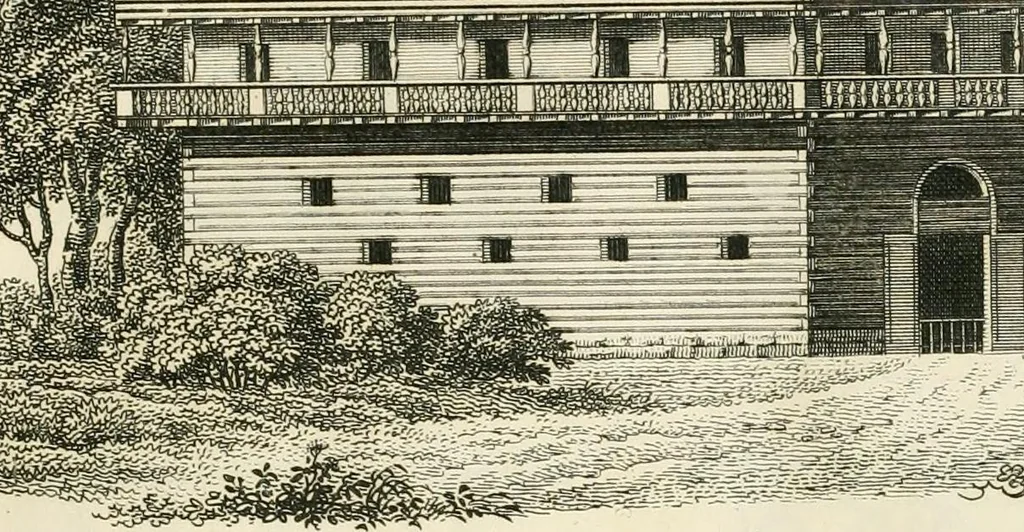 An illustration from Ideen-Magazin für Architecten, Künstler und Handwerker, 1832, leaf 44