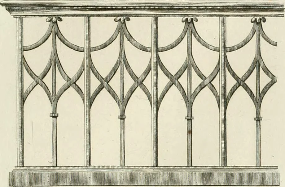 An illustration from Ideen-Magazin für Architecten, Künstler und Handwerker, 1832, leaf 46