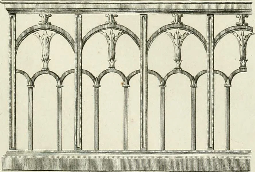 An illustration from Ideen-Magazin für Architecten, Künstler und Handwerker, 1832, leaf 46