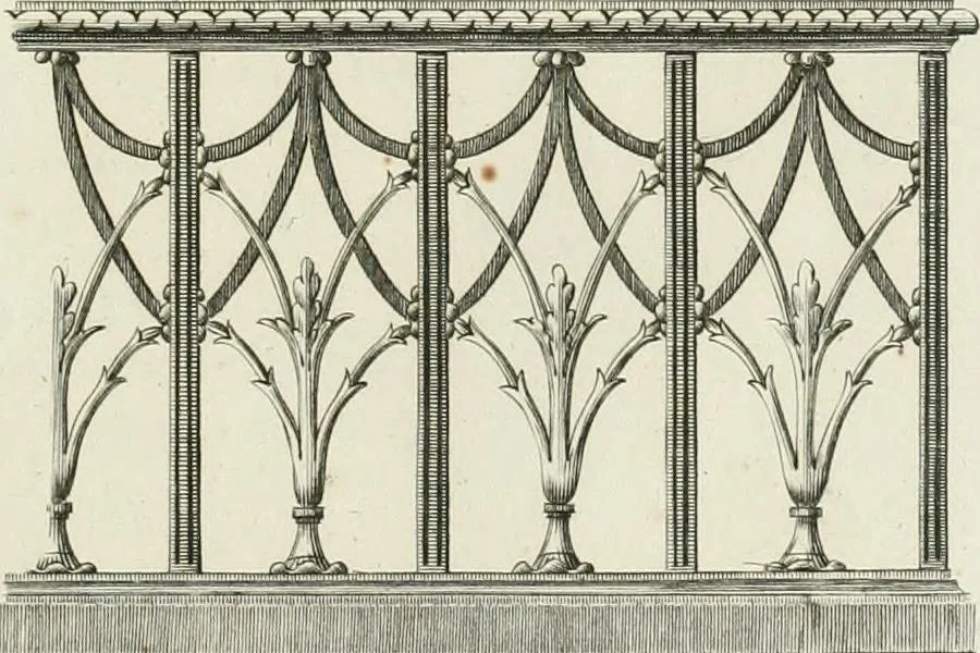 An illustration from Ideen-Magazin für Architecten, Künstler und Handwerker, 1832, leaf 46