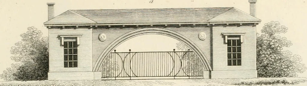 An illustration from Ideen-Magazin für Architecten, Künstler und Handwerker, 1832, leaf 54