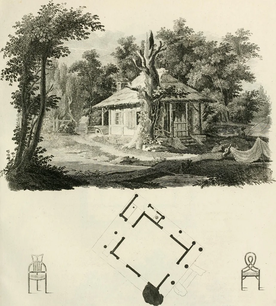 An illustration from Ideen-Magazin für Architecten, Künstler und Handwerker, 1832, leaf 68