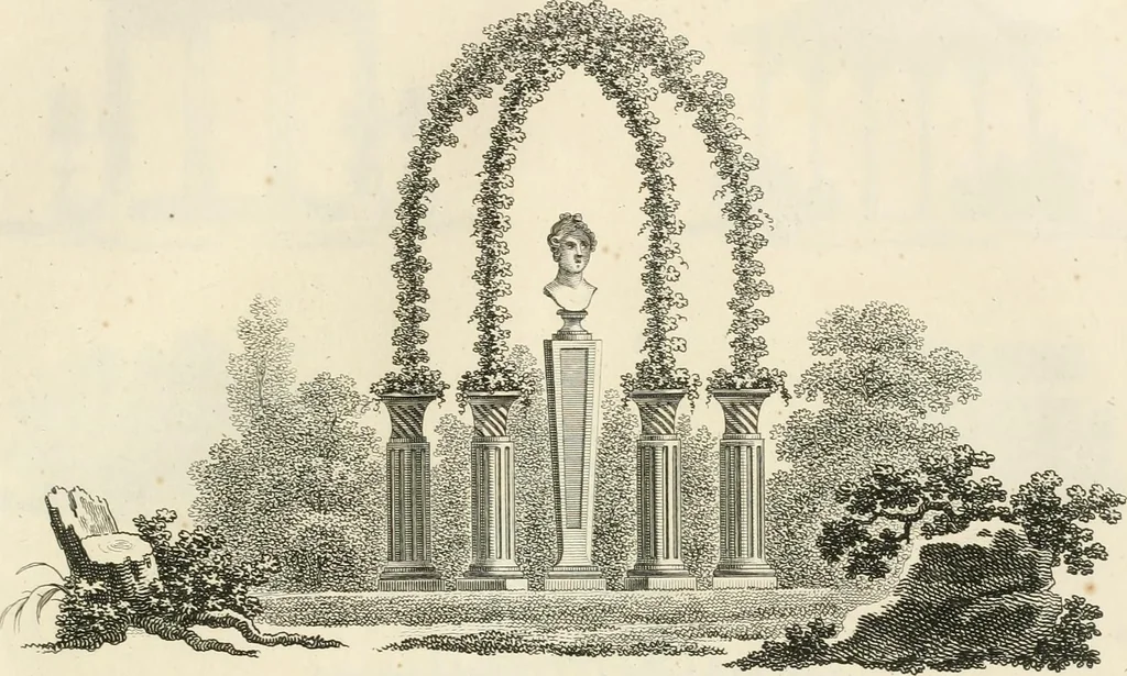 An illustration from Ideen-Magazin für Architecten, Künstler und Handwerker, 1832, leaf 74