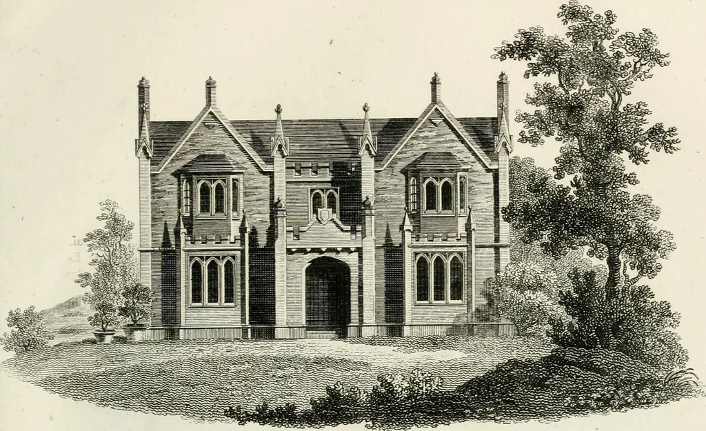 An illustration from Ideen-Magazin für Architecten, Künstler und Handwerker, 1832, leaf 84