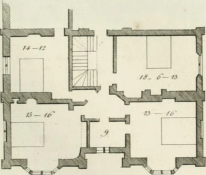 An illustration from Ideen-Magazin für Architecten, Künstler und Handwerker, 1832, leaf 84