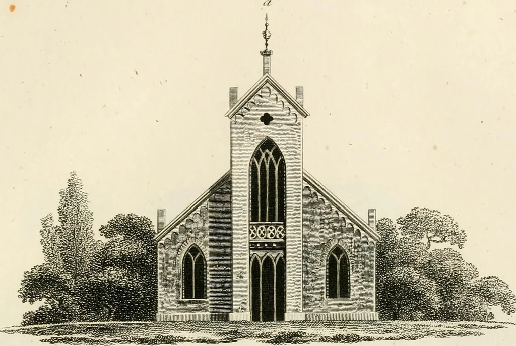An illustration from Ideen-Magazin für Architecten, Künstler und Handwerker, 1832, leaf 88