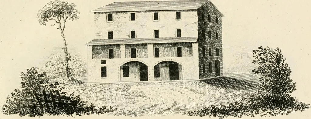 An illustration from Ideen-Magazin für Architecten, Künstler und Handwerker, 1832, leaf 90