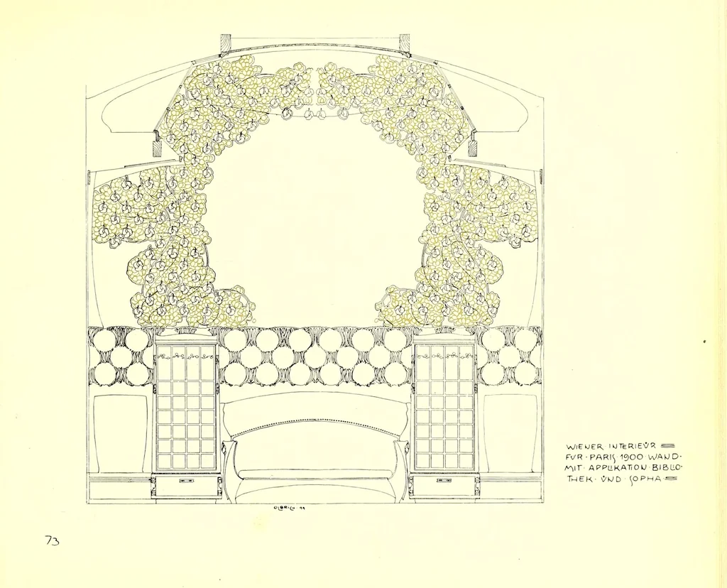 An illustration from Ideen von Olbrich, 1904, leaf 101