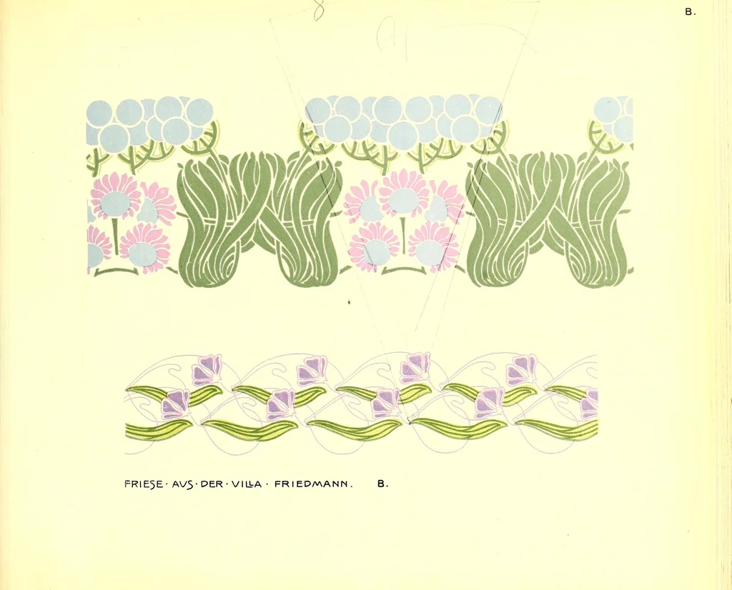 An illustration from Ideen von Olbrich, 1904, leaf 153